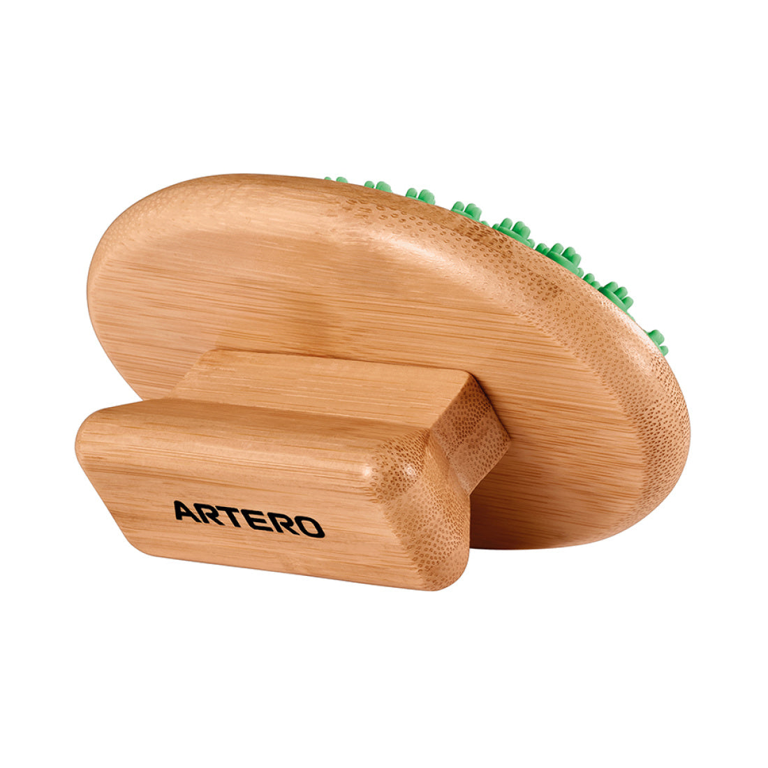 ARTERO ラバーブラシ スムース・マッサージ用 グリーン