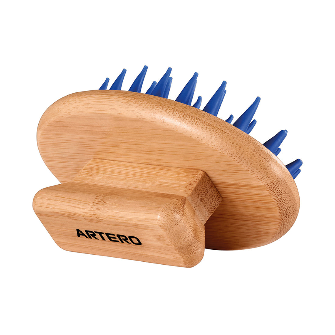ARTERO ラバーブラシ ダブルコート・長毛用 ブルー