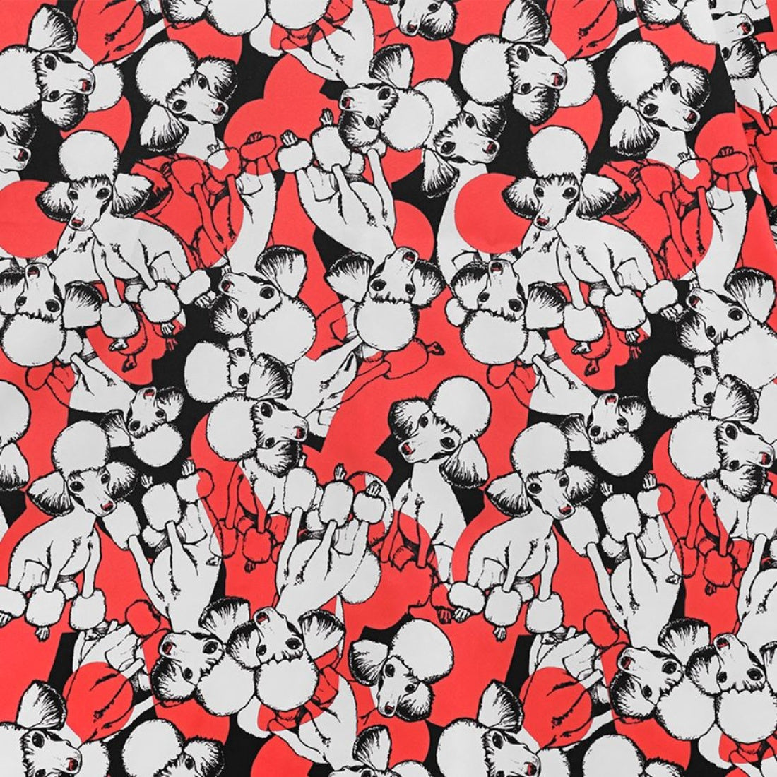 NEW グルーミングウェア プードルレッド