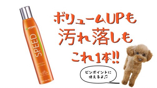 ドライシャンプースピード